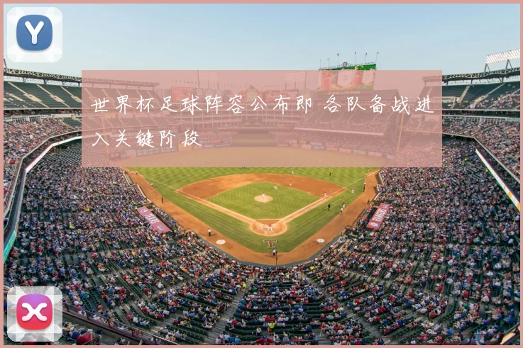 世界杯足球阵容公布即 各队备战进入关键阶段